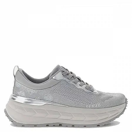 GUESS - Γυναικεία sneakers RUNIT3 FLPRN3FAB12-SILVER Ασημί
