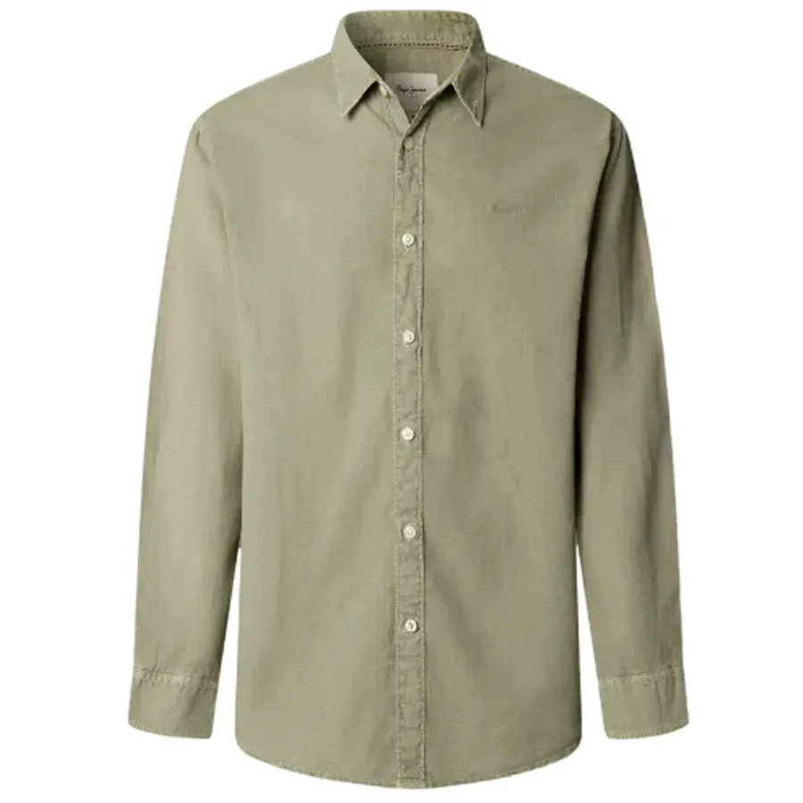 PEPE JEANS - Ανδρικό πουκάμισο PAYTON PM3091192 (701) Palm Green