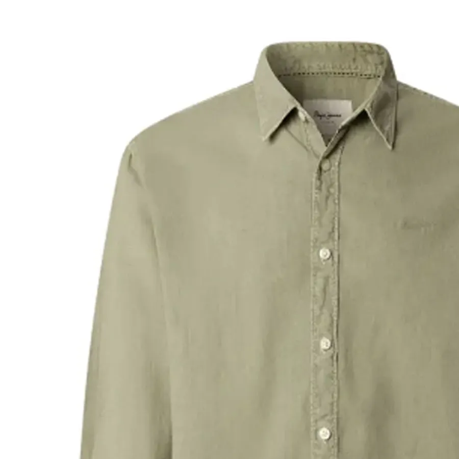 PEPE JEANS - Ανδρικό πουκάμισο PAYTON PM3091192 (701) Palm Green