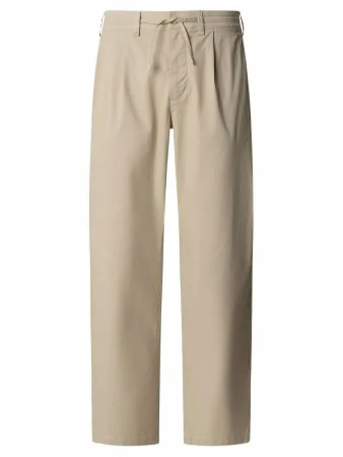 PEPE JEANS - Ανδρικό παντελόνι RELAXED LOOSE POPLIN PANT PM2100076 (845) Malt Beige