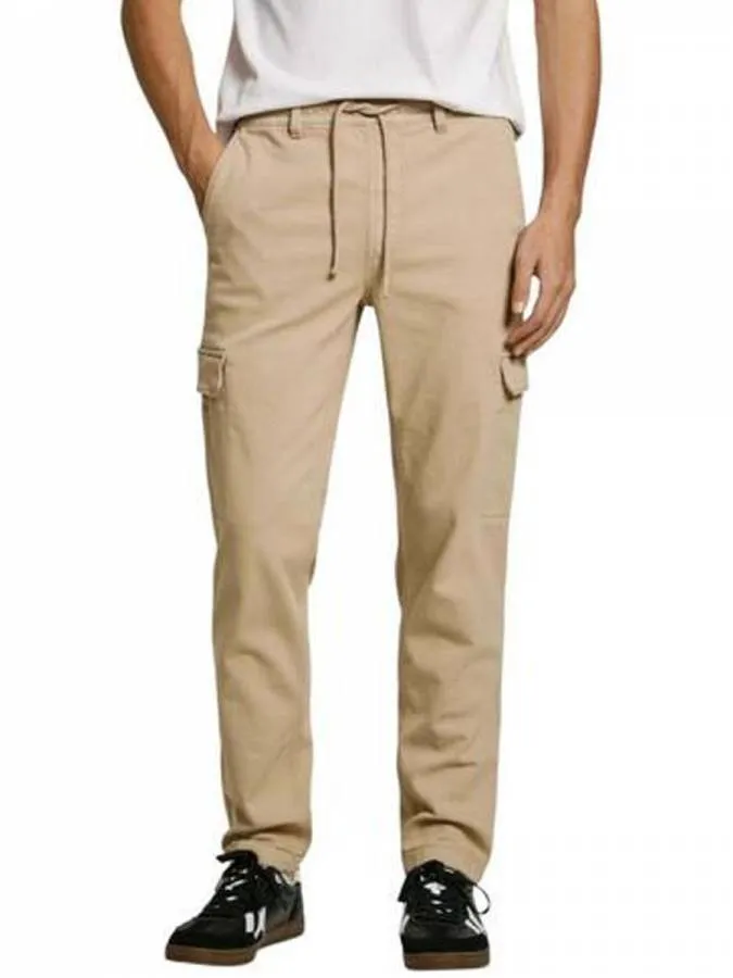 PEPE JEANS - Ανδρικό παντελόνι GYMDIGO CARGO PANT PM2100077 (845) Malt Beige