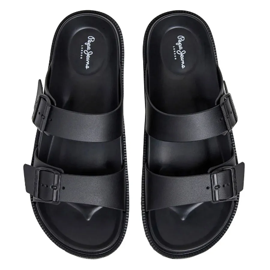 PEPE JEANS - Ανδρικές παντόφλες OCEAN BRAND M PMS700011 (999) Black
