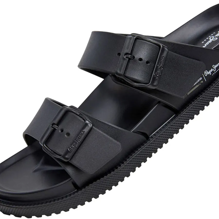 PEPE JEANS - Ανδρικές παντόφλες OCEAN BRAND M PMS700011 (999) Black