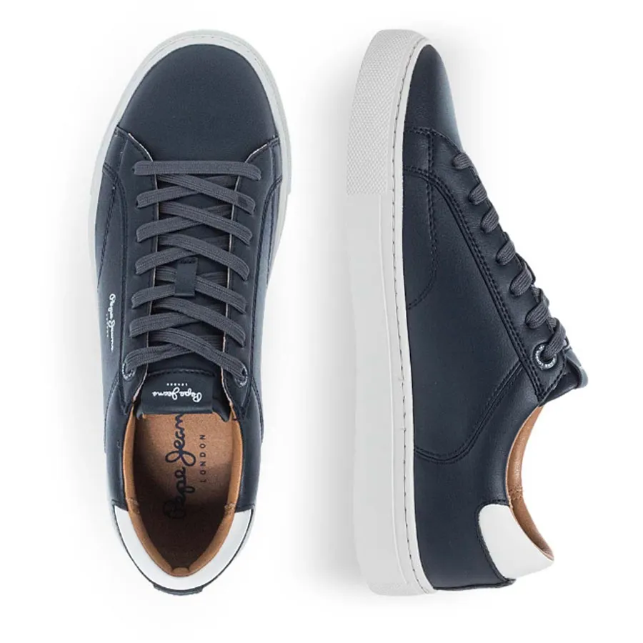PEPE JEANS - Ανδρικά sneakers JOE BASIC PMS00048 (595) Navy