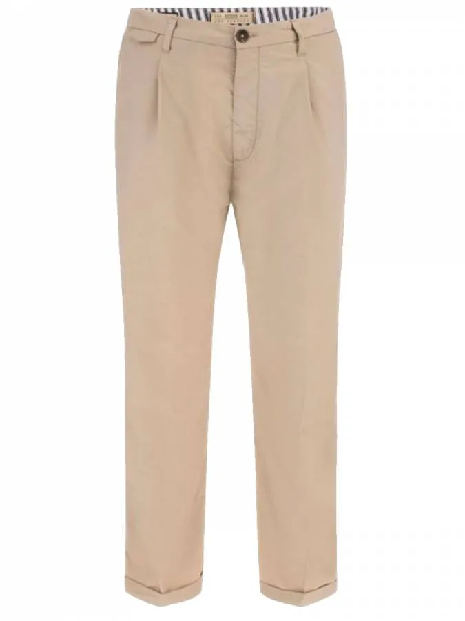 GUESS - Ανδρικό παντελόνι M5GB24WH4I1-G1CA Μπεζ