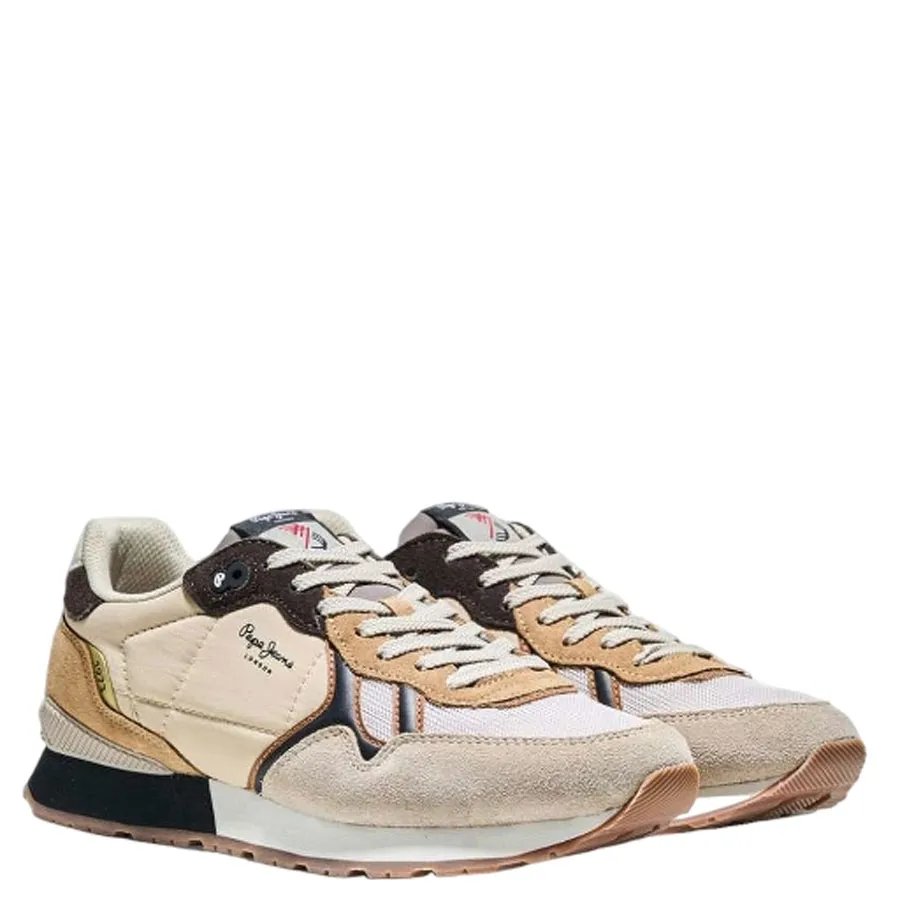 PEPE JEANS - Ανδρικά sneakers BRIT BACK M PMS400029 (847) Sand Beige