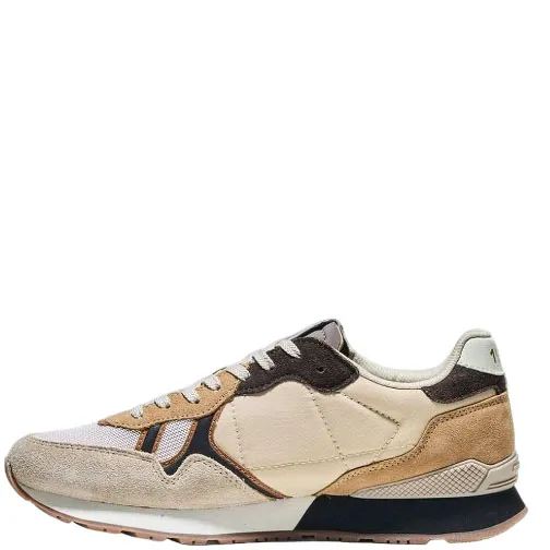 PEPE JEANS - Ανδρικά sneakers BRIT BACK M PMS400029 (847) Sand Beige