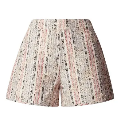 PEPE JEANS - Γυναικείο σορτς Striped Shorts PL8000024 (800) White