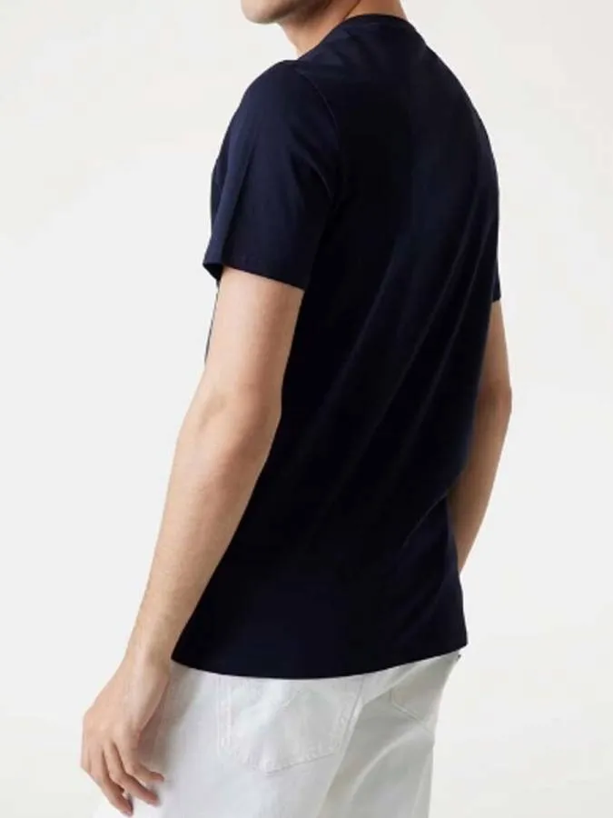 GUESS - Ανδρικό T-shirt Slim Fit M2YI24J1314-G7V2 Μπλε