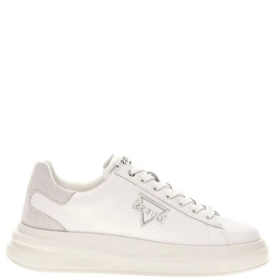 GUESS - Ανδρικά sneakers ELBA FMFBANLEL12-WHITE Λευκό