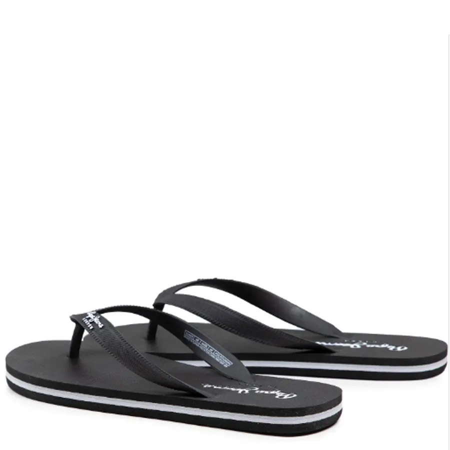 PEPE JEANS - Ανδρικές σαγιονάρες BAY BEACH CLASSIC PMS70097 (999) Black