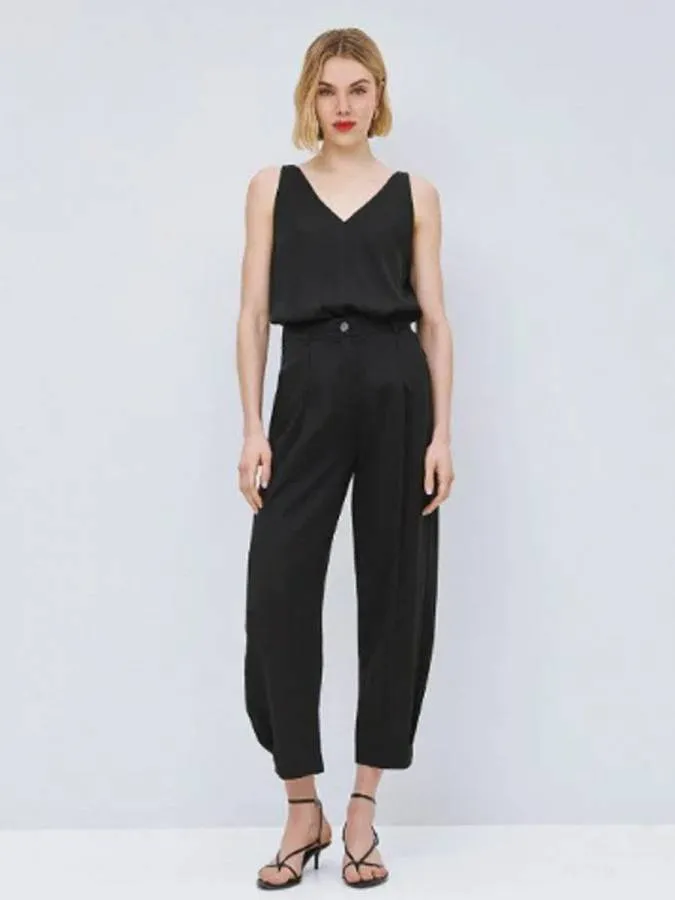 ACCESS - Γυναικείο παντελόνι 63-5154-BLACK