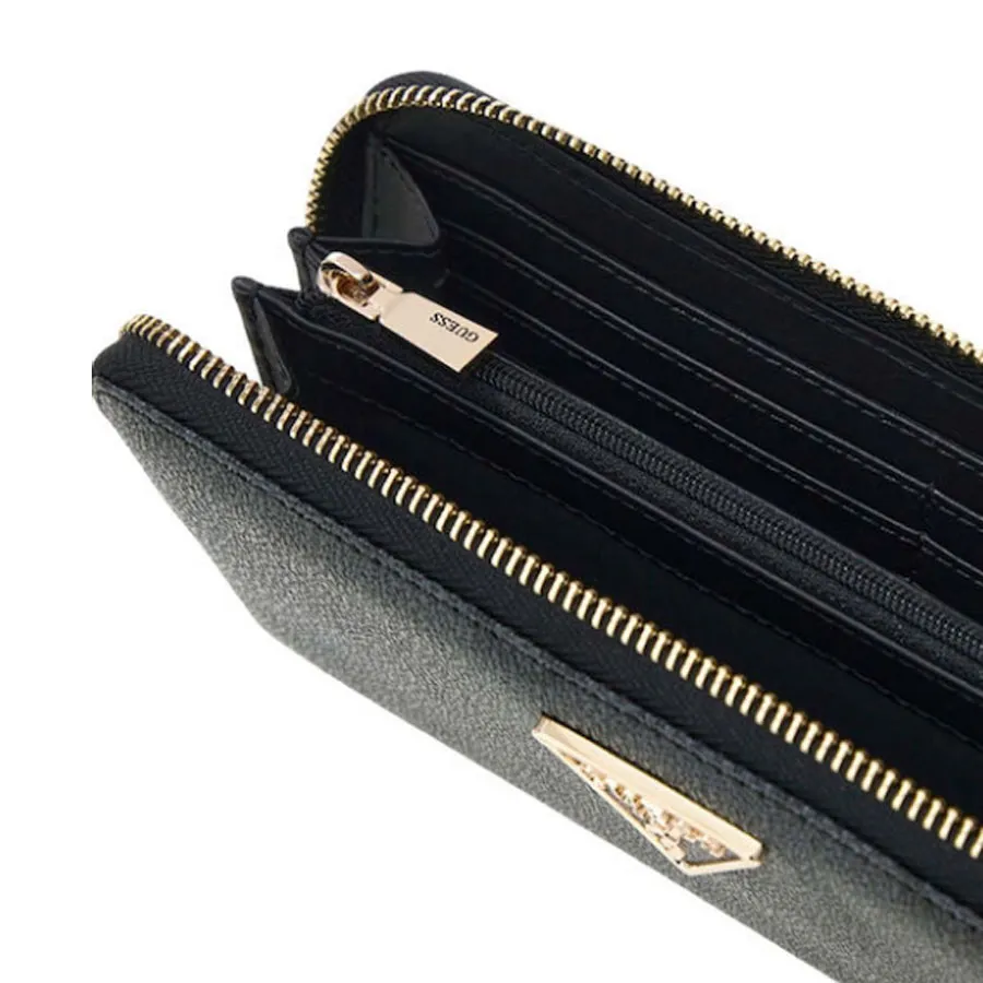 GUESS - Γυναικείο πορτοφόλι LAUREL II SLG SO7459146 -CLO Coal Logo