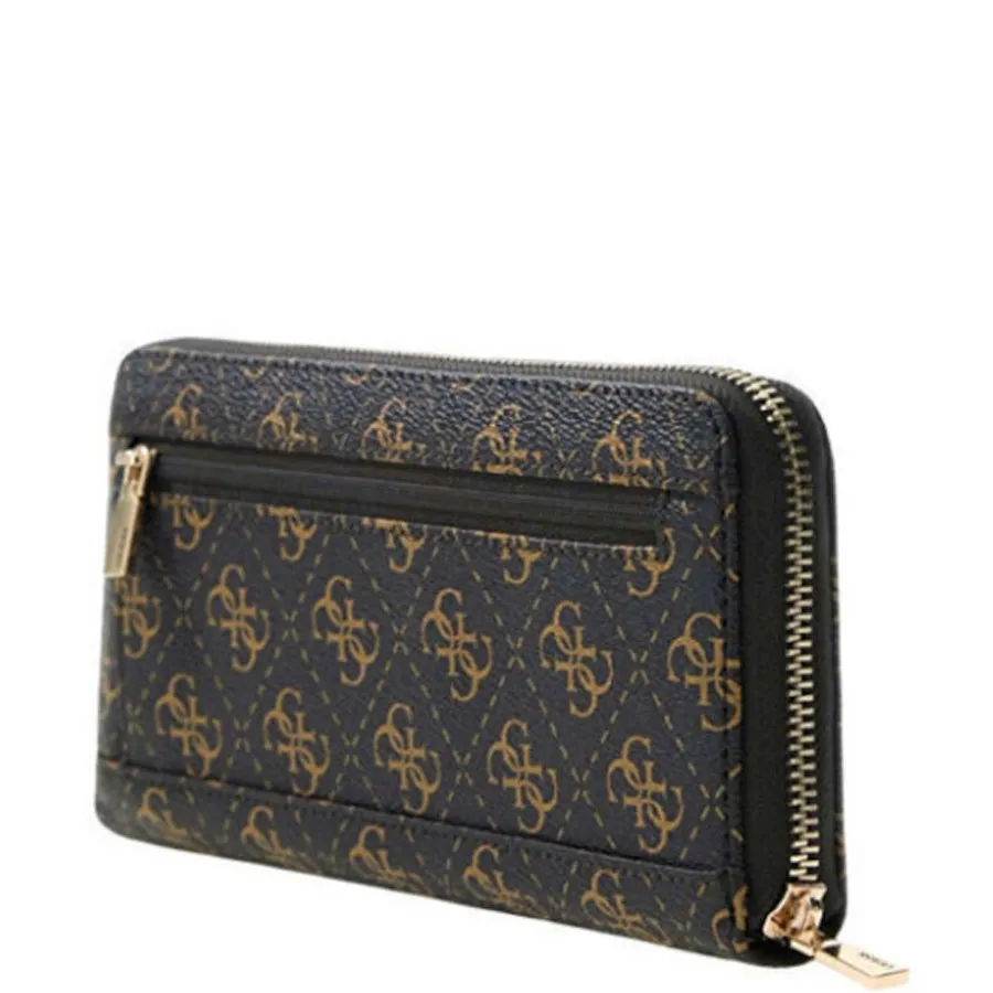 GUESS - Γυναικείο πορτοφόλι LAUREL II SLG SWQL7459146 Brown Logo