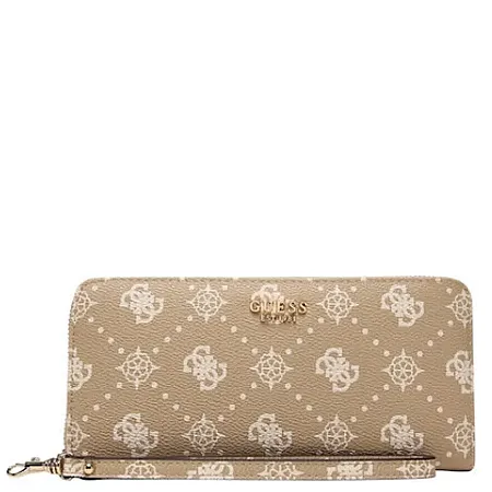 GUESS - Γυναικείο πορτοφόλι LAUREL II SLG SWGP9898146 Vanilla Logo