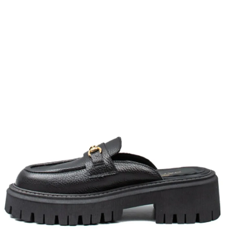 SANTE - Day2Day Moccasins 24-111-01 Μαύρο