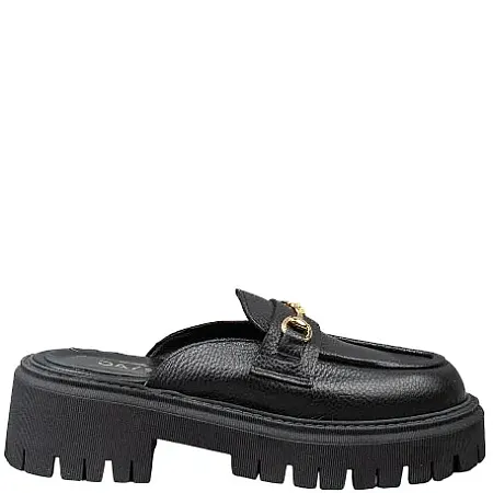SANTE - Day2Day Moccasins 24-111-01 Μαύρο