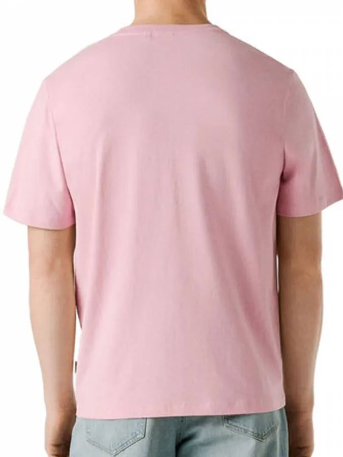 PEPE JEANS - Ανδρικό T-shirt CONTRAST CONNOR PM5010179 (316) Washed Pink