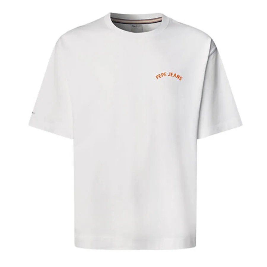 PEPE JEANS - Ανδρικό T-shirt Regular Fit GIDEON MULTICOLOR TEE PM5010307 (800) White