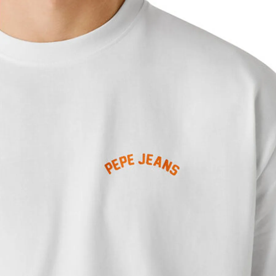 PEPE JEANS - Ανδρικό T-shirt Regular Fit GIDEON MULTICOLOR TEE PM5010307 (800) White