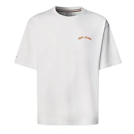 PEPE JEANS - Ανδρικό T-shirt Regular Fit GIDEON MULTICOLOR TEE PM5010307 (800) White