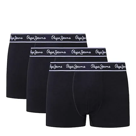 PEPE JEANS - Ανδρικά εσώρουχα PEPE TK 3P PMU10975 (999) Black
