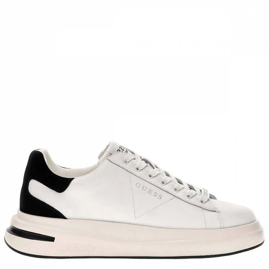 GUESS - Αντρικό sneakers ELBA FMFLBALEA12-WHIBK Λευκό