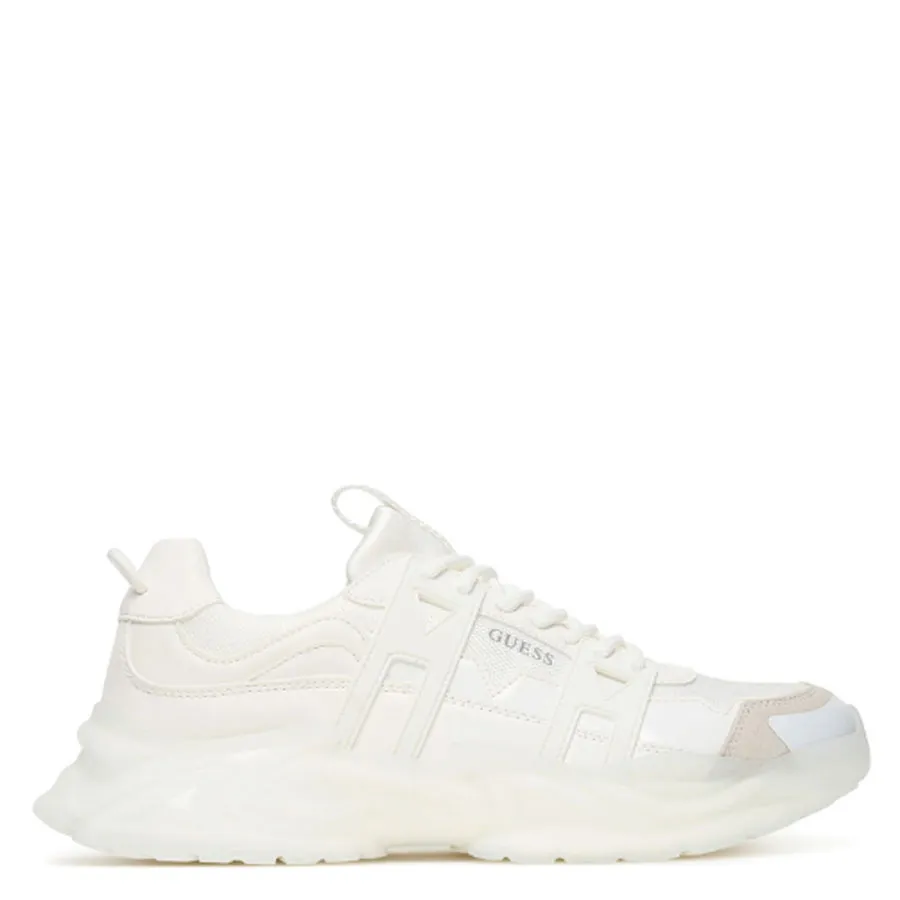 GUESS - Αντρικά sneakers BELLU FMFUNOELL12-WHITE Λευκό