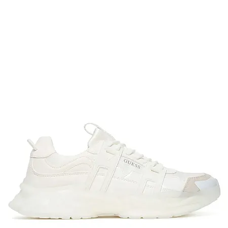 GUESS - Αντρικά sneakers BELLU FMFUNOELL12-WHITE Λευκό