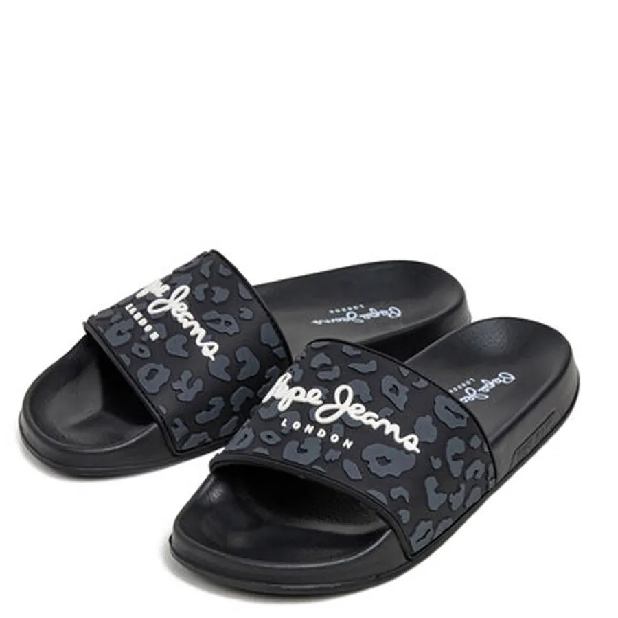 PEPE JEANS - Γυναικεία Παντόφλα Slider Leo W PLS700004 (999) Black