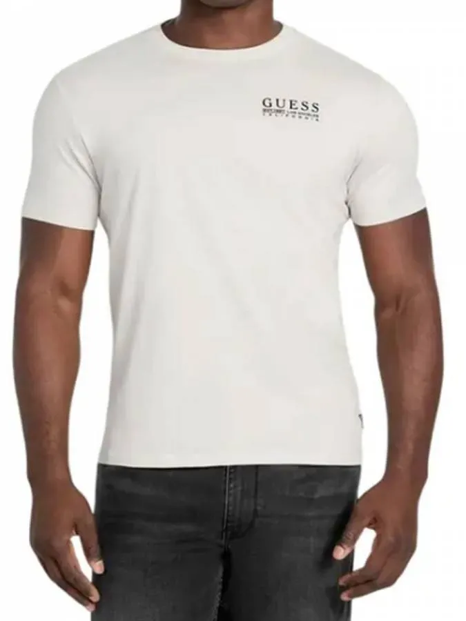GUESS - Ανδρικό T-shirt Regular Fit M6RI05KBW41-A92E Γκρι