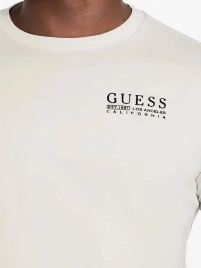 GUESS - Ανδρικό T-shirt Regular Fit M6RI05KBW41-A92E Γκρι