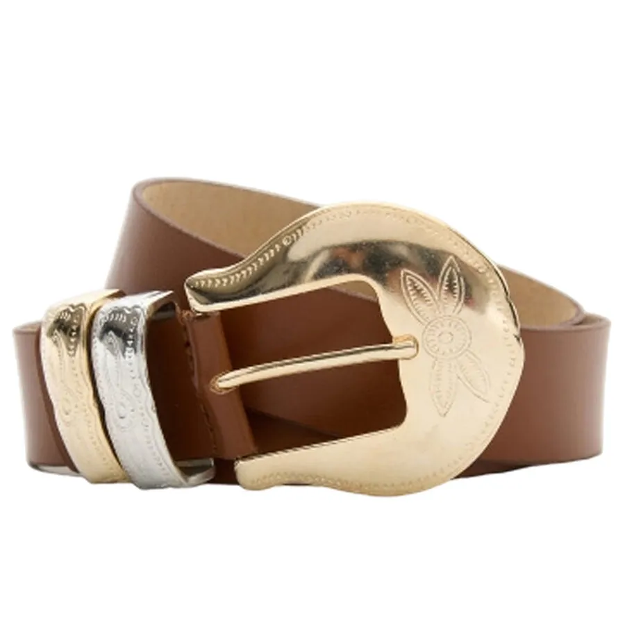 LEATHER TWIST - Γυναικεία ζώνη LETHA BSS26/13 ΤΑΜΠΑ
