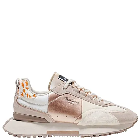 PEPE JEANS - Γυναικεία sneakers ARCHER MIX W PLS600037 (847) Sand Beige
