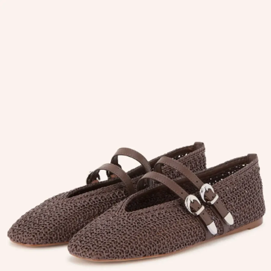 STEVE MADDEN - Γυναικείες μπαλαρίνες LANEY 11005370-003 Brown