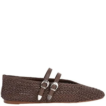 STEVE MADDEN - Γυναικείες μπαλαρίνες LANEY 11005370-003 Brown