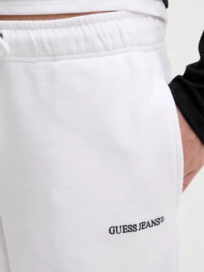 GUESS - Γυναικεία φόρμα φούτερ W6RB52K68I4-G011 Λευκό