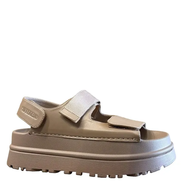 SUPEDRRY - Γυναικεία πέδιλα URBANFLOW SDSS26273 Camel