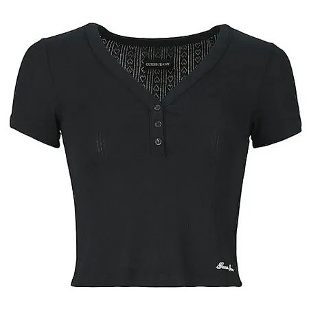 GUESS - Γυναικείο τοπ W6GPB6KG372-JBLK Μαύρο