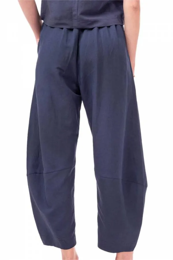 MOUTAKI - Γυναικείο παντελόνι 26.03.17 Νavy