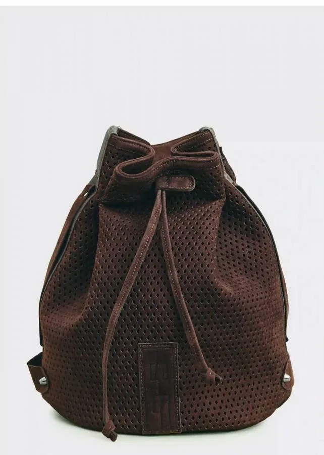 ELENA ATHANASIOU - Γυναικεία τσάντα S. Net Planet Backpack Καφε