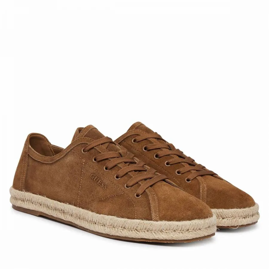 GUESS - Αντρικό sneakers MALAGA FMJMAL-SUE12 Καφέ
