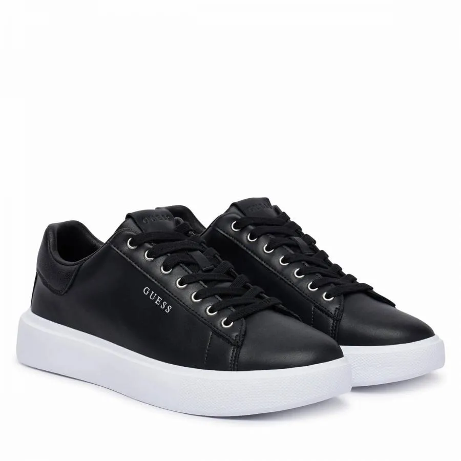 GUESS - Αντρικό sneakers PRAVI FMJAVI-LEA12 Μαύρο