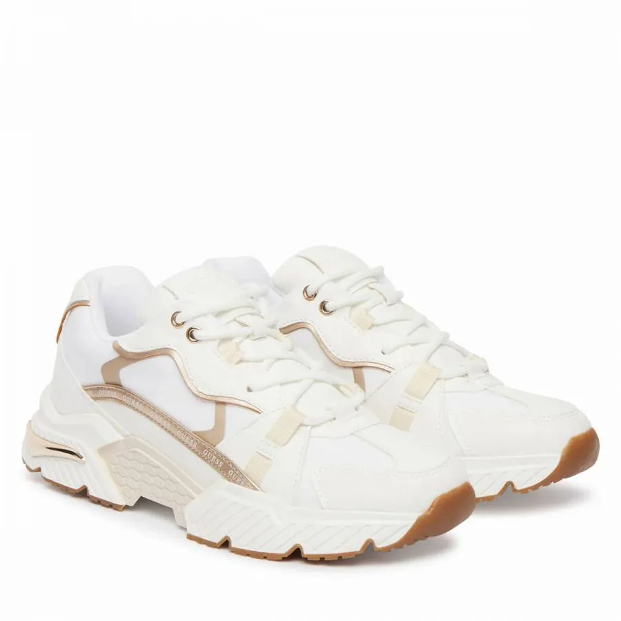 GUESS - Γυναικεία sneakers Carrli FLJCR6-ELE12 Λευκό