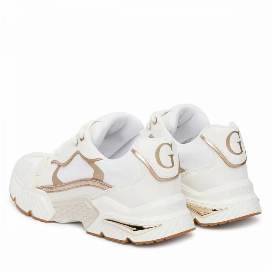 GUESS - Γυναικεία sneakers Carrli FLJCR6-ELE12 Λευκό