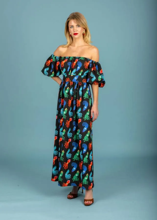 CHATON - Γυναικείο φόρεμα Riccardo 131-81854-Black (60B)