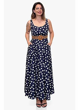 GLAM Exclucive Collection - Γυναικείο φόρεμα 292-1-50 Μπλε