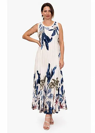 GLAM Exclucive Collection - Γυναικείο φόρεμα 292-4-50 Μπλε