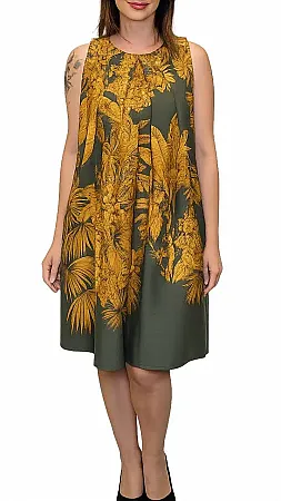 GLAM Exclucive Collection - Γυναικείο φόρεμα 292-8-80 Πράσινο