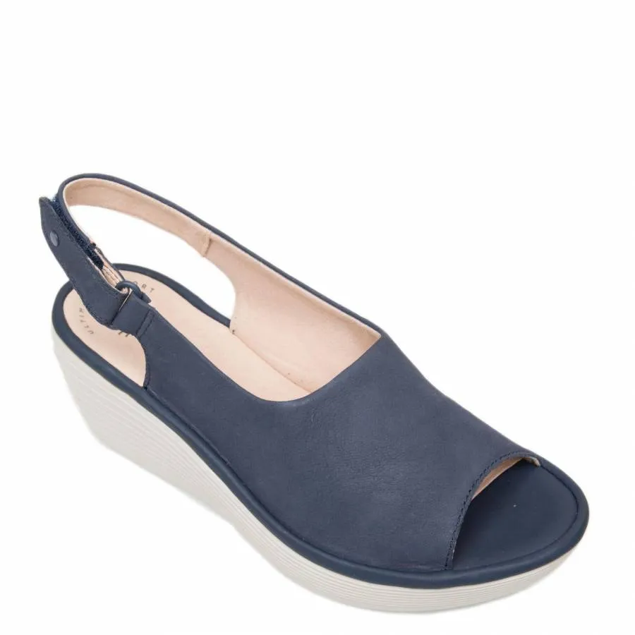 CLARKS - REEDLY SHAINA 26140706 NAVY NUBUCK  -